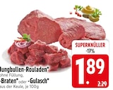 Jungbullen-Rouladen Angebote bei EDEKA Passau für 1,89 €
