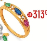 Bague saphir - E.Leclerc Bague saphir à 313,00 € dans le catalogue E.Leclerc