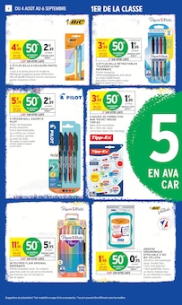 Promotion Ordinateur dans le prospectus Intermarché Super, valable du 04/08/2026 au 06/09/2026 Promo Ordinateur dans le catalogue Intermarché Super du moment à la page 4
