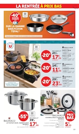 Promos Tefal dans le catalogue "LES PRIX BAS Spécial rentrée" de Hyper U Tefal en promo dans le catalogue Hyper U à la page 69