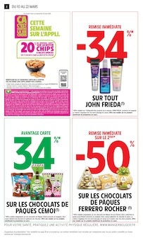 Catalogue Intermarché Super de la semaine "2+1 OFFERT" avec 32 pages, valide du 10/03/2026 au 22/03/2026 pour Lyon et alentours Prospectus Intermarché Super de la semaine "2+1 OFFERT" avec 32 pages, valide du 10/03/2026 au 22/03/2026 pour Lyon et alentours