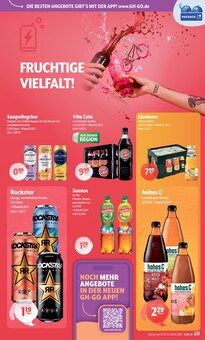 Energydrink im aktuellen Getränke Hoffmann Prospekt (Freiberg) Energydrink im Getränke Hoffmann Prospekt "Aktuelle Angebote" mit 10 Seiten (Freiberg)