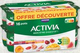 YAOURT AUX PROBIOTIQUES AUX FRUITS PANACHÉS OFFRE DÉCOUVERTE - ACTIVIA en promo chez Intermarché Super YAOURT AUX PROBIOTIQUES AUX FRUITS PANACHÉS OFFRE DÉCOUVERTE - ACTIVIA dans le catalogue Intermarché Super