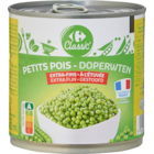 Petits-pois extra-fins à l'étuvée - CARREFOUR CLASSIC' dans le catalogue Carrefour