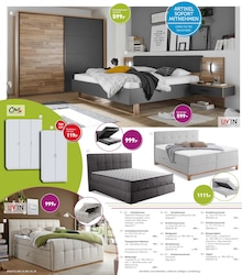 Bett im Möbel Martin Prospekt "SALE" mit 24 Seiten (Ludwigshafen (Rhein))