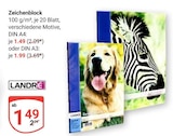 GLOBUS - Zeichenblock Angebot im Prospekt Zeichenblock bei GLOBUS im Prospekt "" für 1,49 €