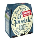 Bière sans alcool - LA GOUDALE en promo chez Carrefour Beauvais à 3,56 €