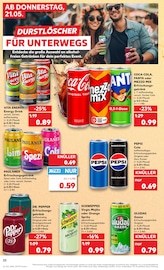 Pepsi im Kaufland Prospekt in Wismar Aktueller Kaufland Prospekt mit Pepsi, "Hier bin ich richtig", Seite 22
