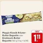 EDEKA Raunheim - Klassik Kräuter-Butter Baguette Angebot im Prospekt Klassik Kräuter-Butter Baguette bei EDEKA im Raunheim Prospekt für 1,11 €