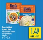 Express Reis Angebote von Ben's Original bei diska Leipzig für 1,49 €