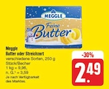 Butter oder Streichzart Angebote von Meggle bei nah und gut Zwickau für 2,49 €