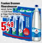 Mineralwasser von Franken Brunnen im aktuellen Trinkgut Prospekt für 5,49 €