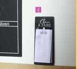 Bloc note aimanté VELO en promo chez Géant Casino Bloc note aimanté VELO dans le catalogue Géant Casino