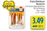 Aktuelles Original Radeberger Käsewiener Angebot bei diska in Chemnitz ab 3,49 €