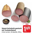 Aktuelles Salami-Aufschnitt gemischt mit Truthahnfleisch Angebot bei EDEKA in Karlsruhe ab 1,69 €