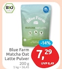 Matcha Oat Latte Pulver von Blue Farm für 7,29 € bei budni im Angebot Matcha Oat Latte Pulver von Blue Farm im aktuellen budni Prospekt