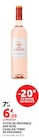 Côtes de Provence AOP Rosé Cavalier Terre de Provence en promo chez Super U Pontivy à 6,05 €