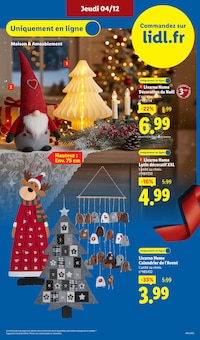Promo Calendrier Avent dans le catalogue Lidl du moment à la page 65