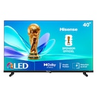 Téléviseur QLED* - 100 cm - HISENSE - Carrefour à Colombes Téléviseur QLED* - 100 cm - HISENSE en promo chez Carrefour Colombes à 229,99 €