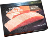 PORTIONS DE SAUMON SAUVAGE CONGELÉES - SANS MARQUE en promo chez Auchan Hypermarché Grenoble à 4,40 €