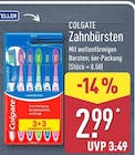 Zahnbürsten von Colgate für 2,99 € bei ALDI Nord im Angebot Zahnbürsten von Colgate im aktuellen ALDI Nord Prospekt