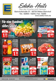 EDEKA Prospekt für Reken mit 24 Seiten EDEKA Prospekt für Reken: "Aktuelle Angebote", 24 Seiten, 25.08.2025 - 30.08.2025