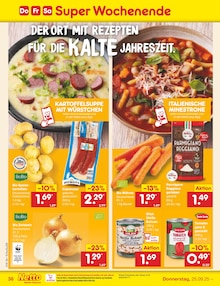 Kartoffeln im Netto Marken-Discount Prospekt "Aktuelle Angebote" mit 59 Seiten (Erfurt)