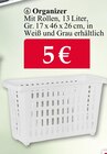 Woolworth Wangen - Organizer Angebot im Prospekt Organizer bei Woolworth im Wangen Prospekt für 5,00 €