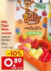 Mais-snacks Angebote von Billy Tiger bei Netto Marken-Discount Karlsruhe für 0,89 €