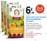 Terre Fertilisée Plantes Méditerranéennes - OR BRUN dans le catalogue E.Leclerc