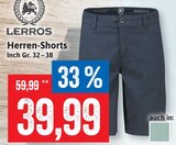 Herren-Shorts im Angebot bei Kaufhaus Stolz in Bremerhaven Herren-Shorts Angebote von LERROS bei Kaufhaus Stolz Bremerhaven für 39,99 €