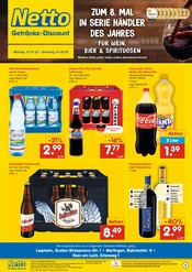 Aktueller Netto Marken-Discount Prospekt mit Cola, "DER ORT, AN DEM DU IMMER AUSGEZEICHNETE PREISE FINDEST.", Seite 1