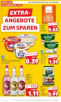 Aktueller Kaufland Prospekt "EXTRA-ANGEBOTE" Seite 2 von 8 Seiten für Berlin