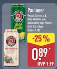 Hefe-Weißbier Naturtrüb Angebote von Paulaner bei ALDI Nord Salzgitter für 0,89 €