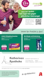 mea - meine apotheke Apotheken Prospekt der aktuellen Woche mit 4 Seiten, gültig von 01.04.2026 bis 30.04.2026, in Waldbreitbach und Umgebung Aktueller mea - meine apotheke Apotheken Prospekt in Waldbreitbach und Umgebung, "Unsere April-Angebote" mit 4 Seiten, 01.04.2026 - 30.04.2026