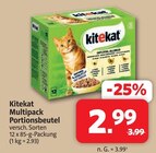 Multipack Portionsbeutel Angebote von Kitekat bei Markant Nordwest Lemgo für 2,99 €