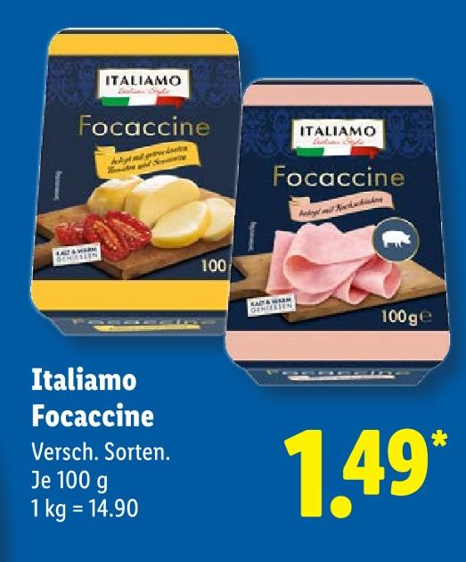 Focaccine