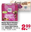 Schokowürfel Dankeschön Angebote von Ritter Sport bei E center Wiesbaden für 2,99 €