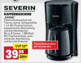 Kaffeemaschine KA9306 Angebote von Severin bei Marktkauf Rottenburg für 39,99 €