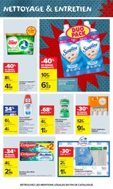 Promos Lessive dans le catalogue "LE MOIS DES SUPPORTERS" de Carrefour Market Lessive en promo dans le catalogue Carrefour Market à la page 40