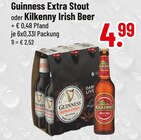 Extra Stout oder Irish Beer von Guinness oder Kilkenny im aktuellen Trinkgut Prospekt für 4,99 €