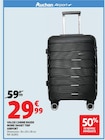 Valise cabine rigide noire smart trip airport - Auchan Hypermarché à Perpignan Valise cabine rigide noire smart trip airport en promo chez Auchan Hypermarché Perpignan à 29,99 €