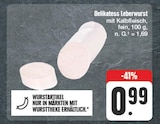 Delikatess Leberwurst Angebote bei nah und gut Würzburg für 0,99 €