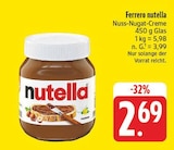 Aktuelles Nutella Angebot bei EDEKA in Nürnberg ab 2,69 €