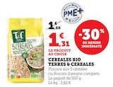 Céréales Bio - Terres & Céréales en promo chez U Express Céréales Bio - Terres & Céréales dans le catalogue U Express