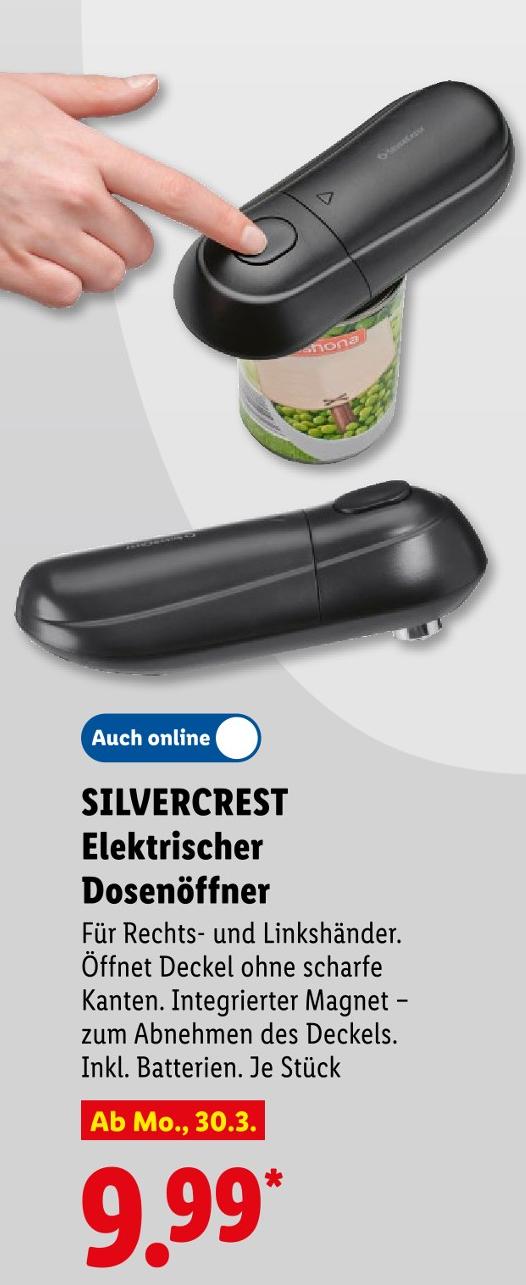 Elektrischer Dosenöffner