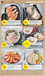 Prix et réduction Crevettes cuites dans le prospectus Intermarché Hyper en cours Offre Crevettes cuites dans le catalogue Intermarché Hyper du moment à la page 10