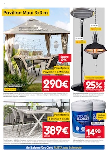Gartenmöbel im Rusta Prospekt "Willkommen zu Hause in Schweden!" mit 16 Seiten (Jena)
