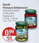 Feinkostsalat im V-Markt Prospekt Cornichons von Specht im aktuellen V-Markt Prospekt für 0,99 €