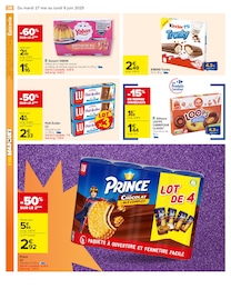 Offre Kinder dans le catalogue Carrefour du moment à la page 40